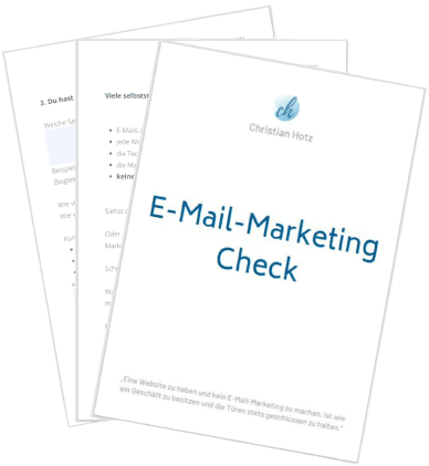 E-Mail Marketing Check